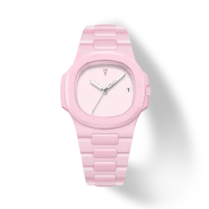 泰克諾蒂克陶瓷腕錶-粉紅色光環