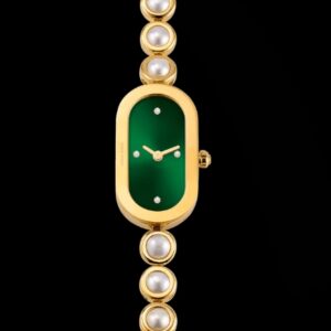 海洋之淚鑽石腕錶-珍珠玉