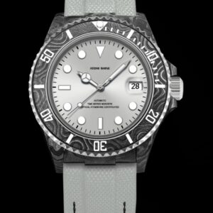 HYDROCORE碳纖維手錶-銀色