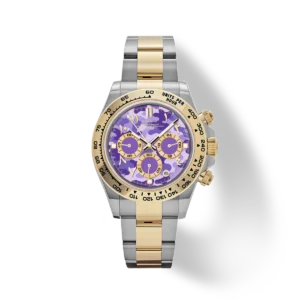 VELOCIREX 經典腕錶-紫色打擊