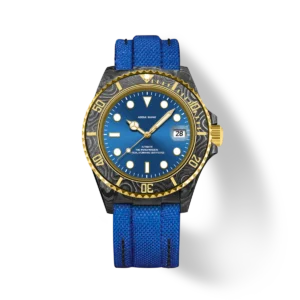 HYDROCORE碳纖維手錶-碳藍色