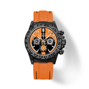 VELOCIREX碳纖維手錶-橙色脈衝