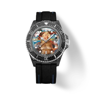 HYDROCORE碳纖維手錶-戰時黑色