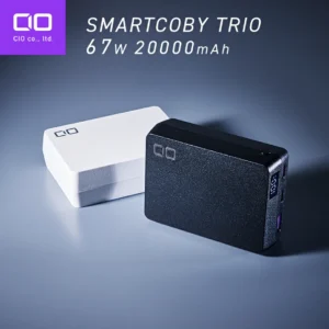 CIO SMARTCOBY TRIO 行動電池，20000mAh PD 65W 快速充電